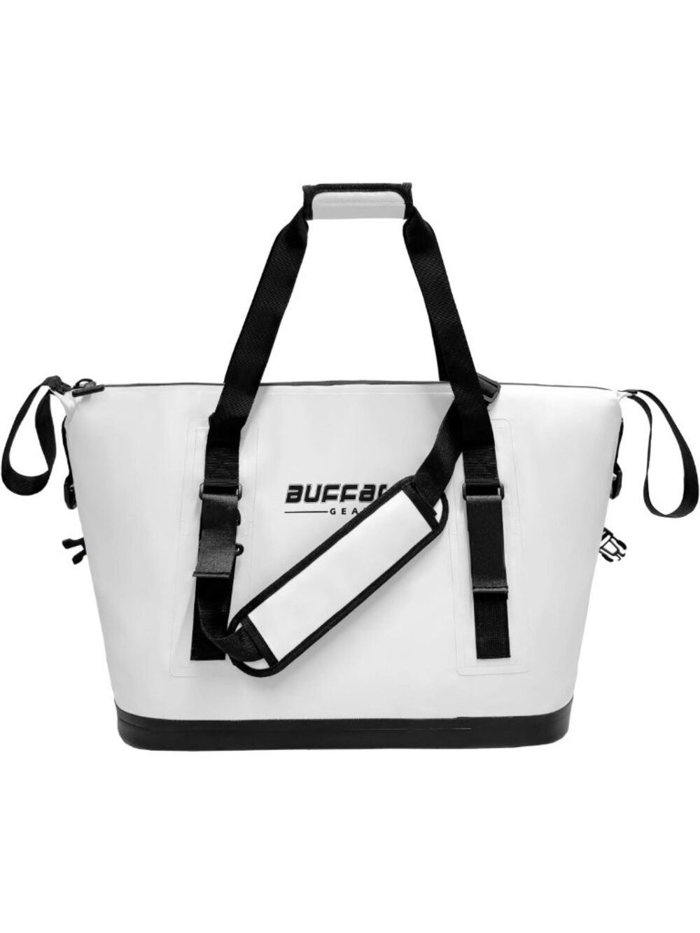 24Qt Fish Cooler Bag - Waterproof, Foldable, Keeps Ice Cold 36 Hours, Rod Straps